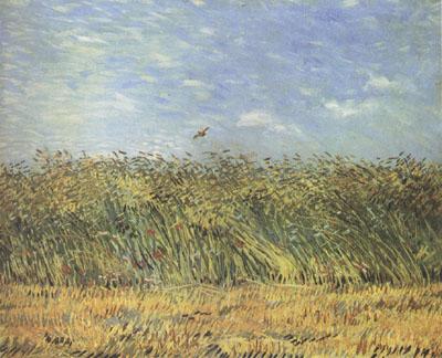 Vincent Van Gogh Wheat Field with a Lark (nn04) oil painting picture